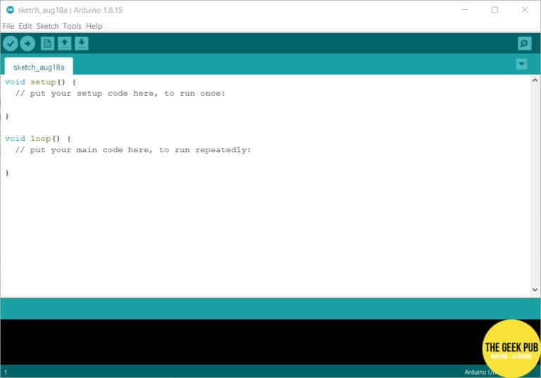 Arduino Basics Install The Arduino IDE The Geek Pub