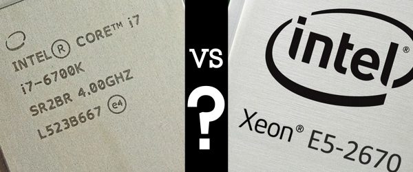 XEON vs Core i7