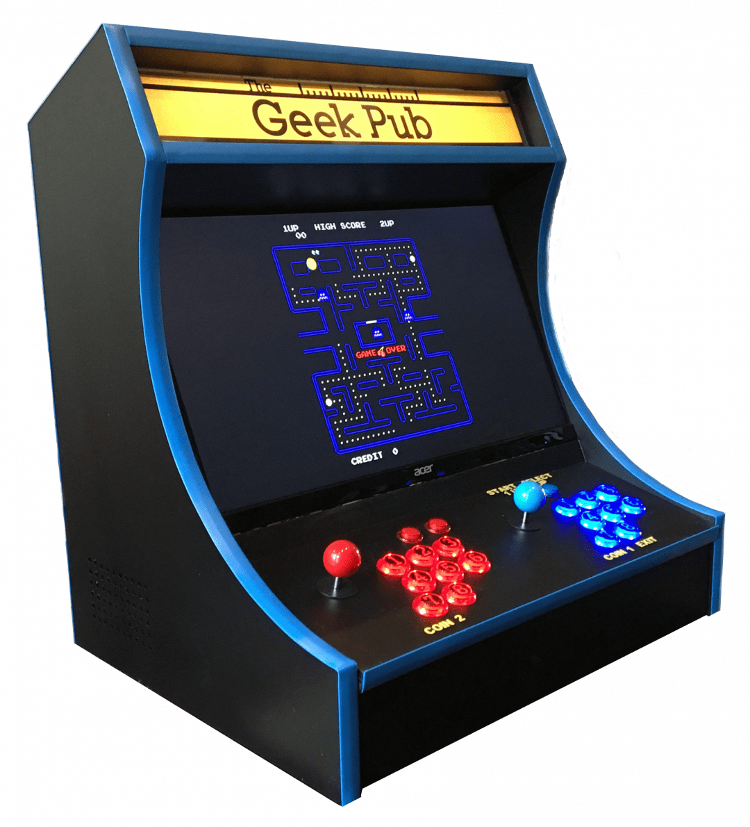 Bartop Arcade Cabinet Plans - The Geek Pub