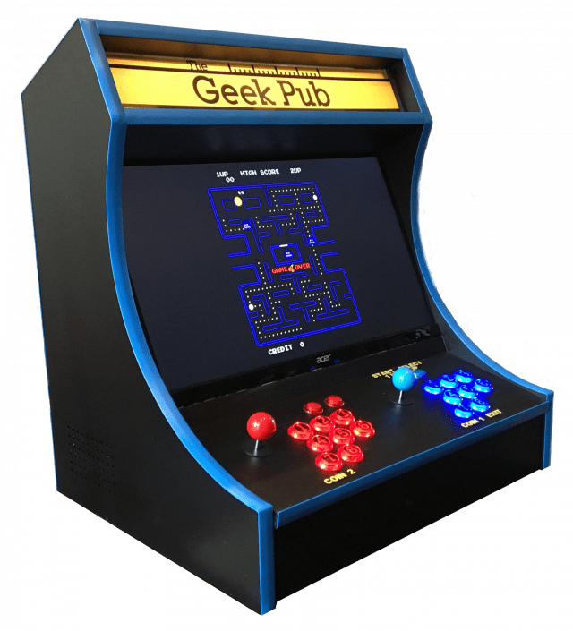 Bartop Arcade Cabinet Plans - The Geek Pub