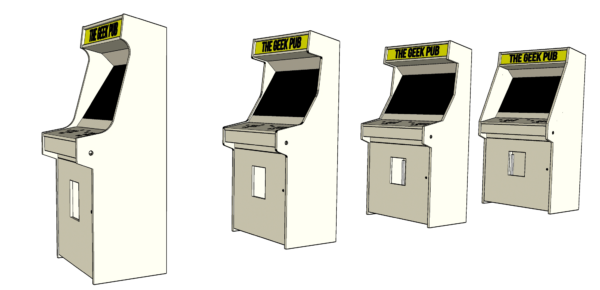 Arcade Cabinet Plans - The Geek Pub