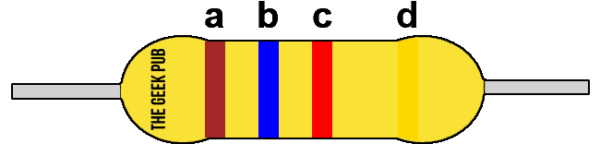 Resistor Calculator Calculate The Value Of Resistors The Geek Pub 3752