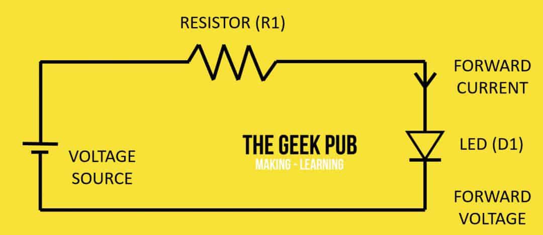 LED Resistor Calculator - The Geek Pub